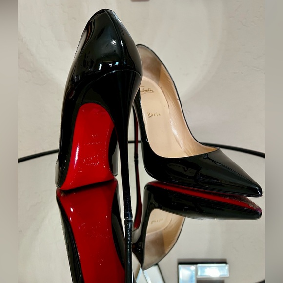 Authentic Christian Louboutin So Kate 120 Patent Leather Pumps - Picture 14 of 15